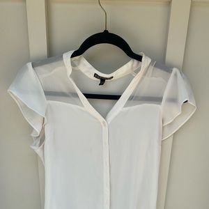 Express Ivory Blouse. Size XS. EUC.